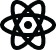 React JavaScript library logo