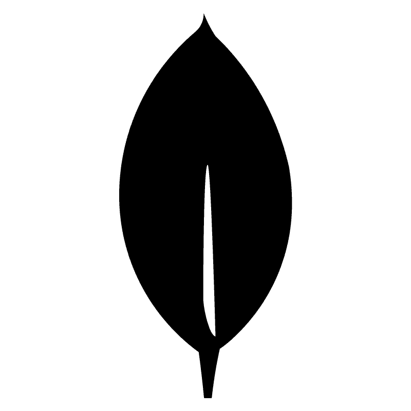 MongoDB database technology logo